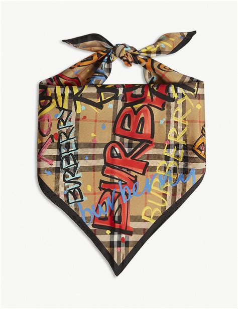 replica burberry graffiti scarf|vintage burberry scarf label.